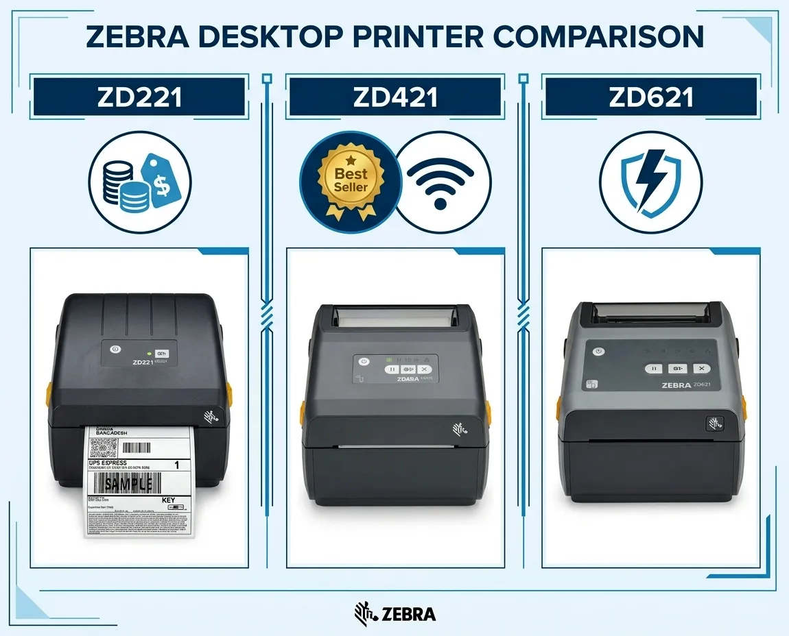 Zebra Thermal Label Printers: Full Guide to Models, Labels, and Setup ...