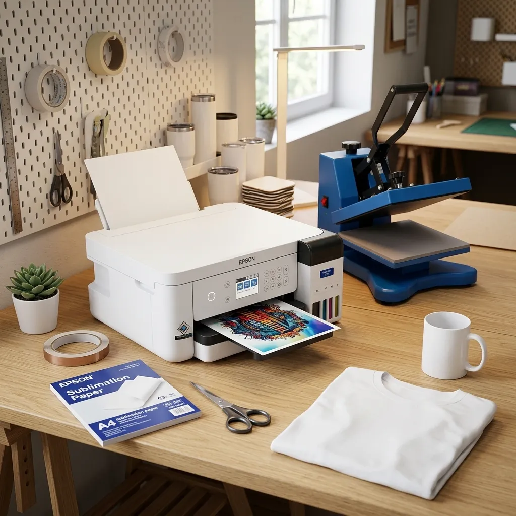 Epson F170 sublimation printer starter setup