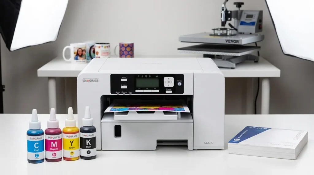 sublimation printer with ink included