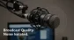 Shure SM7B microphone on a boom arm, illustrating its professional noise suppression capabilities in a broadcast or podcasting setting.